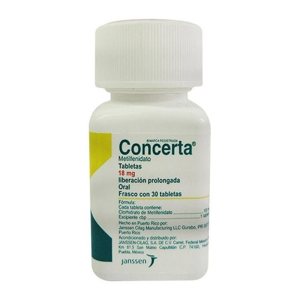 Concerta 18mg 1 Concerta